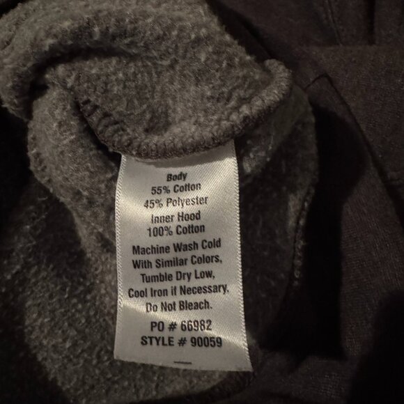 Legoland California Resort Hooded Pullover Charcoal Gray Sweatshirt Boys Size M - Picture 5 of 5